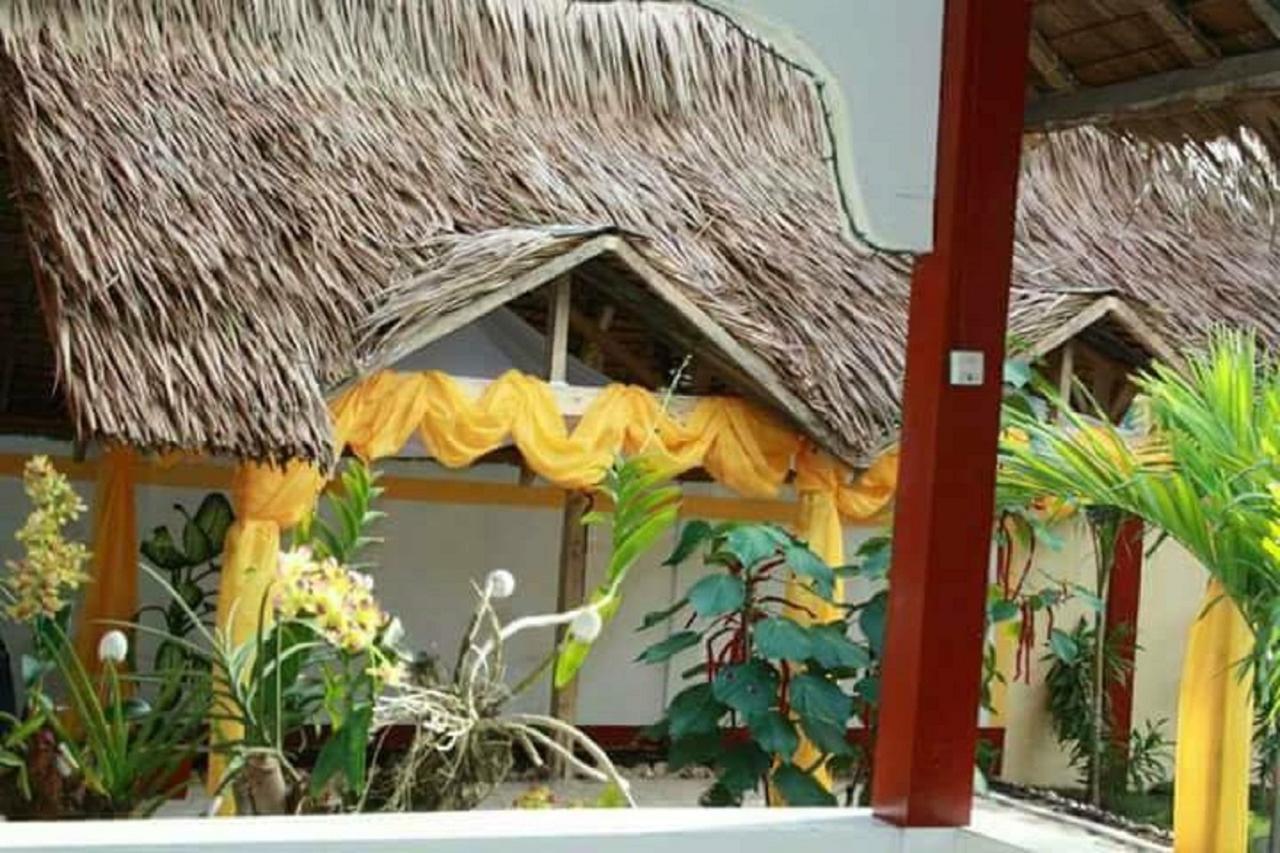 Traville Huts Palm Beach Inn Panglao Exterior foto